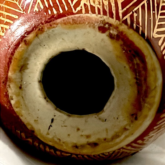 Vintage 4” Gold Gilded & Painted by Hand Porcelain Royal Satsuma Oriental Egg - Picture 10 of 14